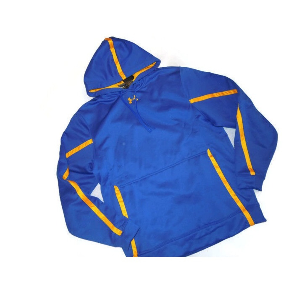 UNDER ARMOUR Fleece pullover Signature SWEATSHIRT Hoodie ‎ Medium M